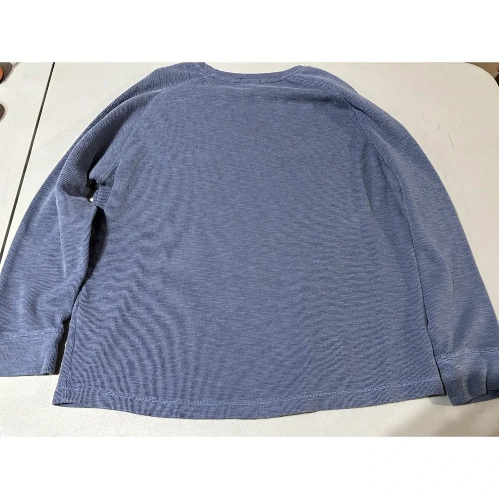 Banana Republic Men's‎ XL Double Knit Crewneck, Raglan Long Sleeve Relaxed Fit